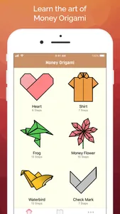 Money Origami Gifts Made Easy screenshot 1