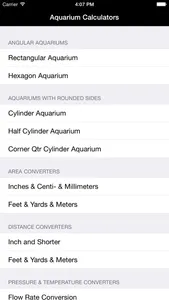 Aquarium Size,Area Calculator screenshot 2