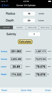 Aquarium Size,Area Calculator screenshot 3