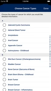 Cancer.Net Mobile screenshot 6