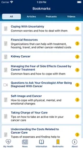 Cancer.Net Mobile screenshot 7