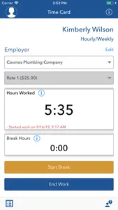 DOL-Timesheet screenshot 0