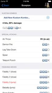 Pocket Guide - Mortal Kombat Edition screenshot 4