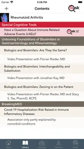 Rheumatoid Arthritis @PoC screenshot 2