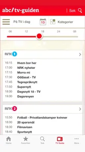 Startsiden screenshot 1