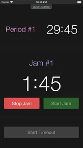 JamTimer - for roller derby screenshot 0