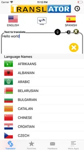 Spanish Translator Pro screenshot 1