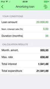 Loan Calc + screenshot 1