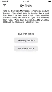 Wembley Ground Guide screenshot 1