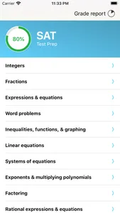 SAT Math Test Prep screenshot 0