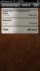 Calorie-Calculator screenshot 3