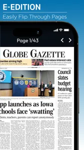 Globe Gazette screenshot 3