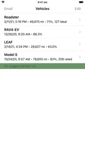 EV Logger screenshot 0