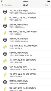 EV Logger screenshot 1