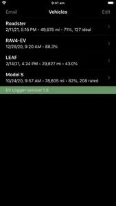 EV Logger screenshot 5
