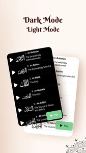 99 Names of Allah and Audio screenshot 3