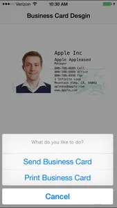 Business Card Design & Share screenshot 2