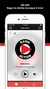 Radio Action screenshot 1