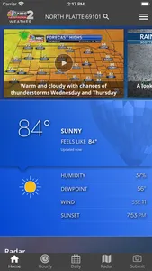 KNOP News 2 Weather screenshot 0