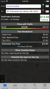 TaxiFinder by TaxiFareFinder screenshot 1