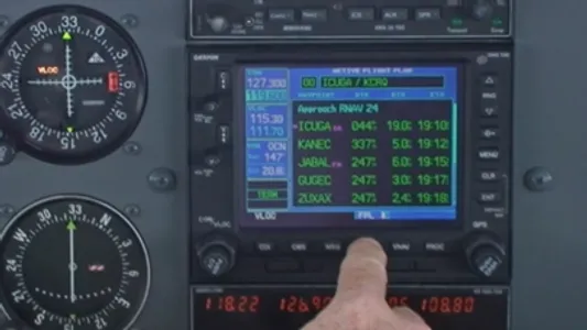 Approaches GARMIN GNS430/530W screenshot 2