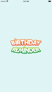 Cool Birthday Reminder screenshot 0