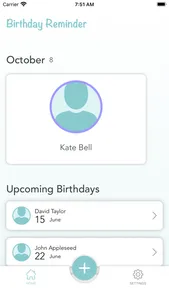 Cool Birthday Reminder screenshot 1