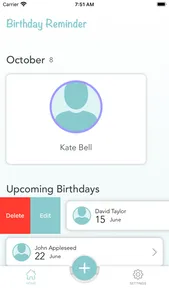 Cool Birthday Reminder screenshot 2