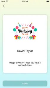 Cool Birthday Reminder screenshot 3