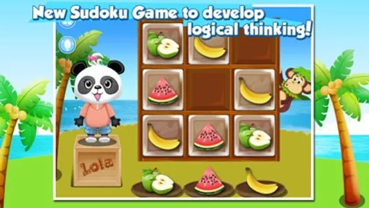 Lola's Fruity Sudoku LITE screenshot 1