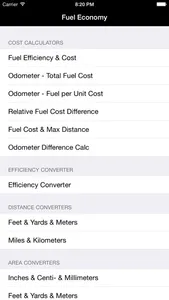 Fuel Calculator: MPG, L100k screenshot 4