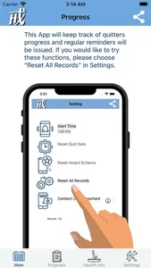 Quit Smoking App screenshot 4
