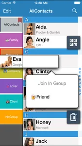 GContact Lite 2 screenshot 0