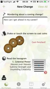 iChing Pocket App of Wisdom screenshot 0