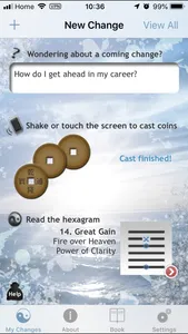 iChing Pocket App of Wisdom screenshot 4