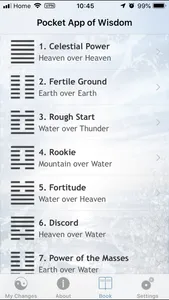 iChing Pocket App of Wisdom screenshot 8