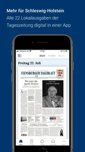 sh:z E-Paper -Zeitungen für SH screenshot 0