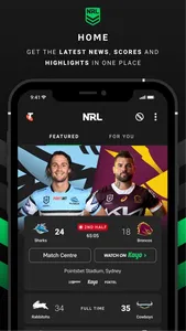 NRL Official App screenshot 2
