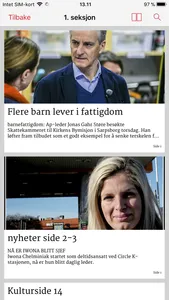 Sarpsborg Arbeiderblad eAvis screenshot 2