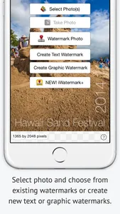 iWatermark Lite Watermark Pics screenshot 3