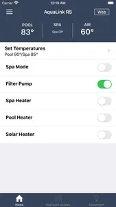 iAquaLink screenshot 1