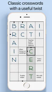 Crossword. A smart puzzle game screenshot 0