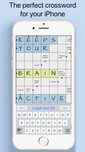 Crossword. A smart puzzle game screenshot 1