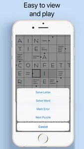 Crossword. A smart puzzle game screenshot 4