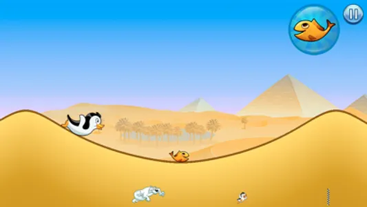 Racing Penguin: Slide and Fly! screenshot 0