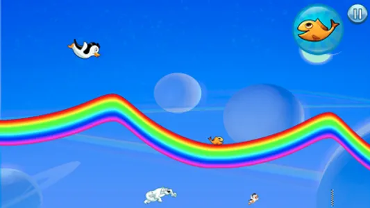 Racing Penguin: Slide and Fly! screenshot 2