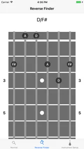 Fretter - Chordfinder Lite screenshot 3