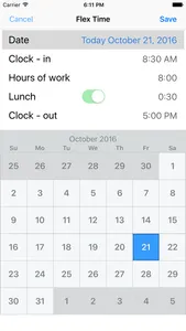 My Flex Time screenshot 1
