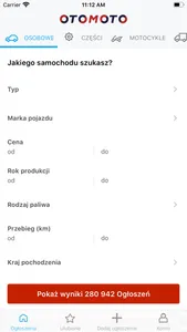 OTOMOTO.pl: Car Marketplace screenshot 0