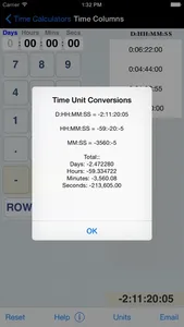 Hours, Minutes & Seconds Calculator with Date Diff screenshot 1